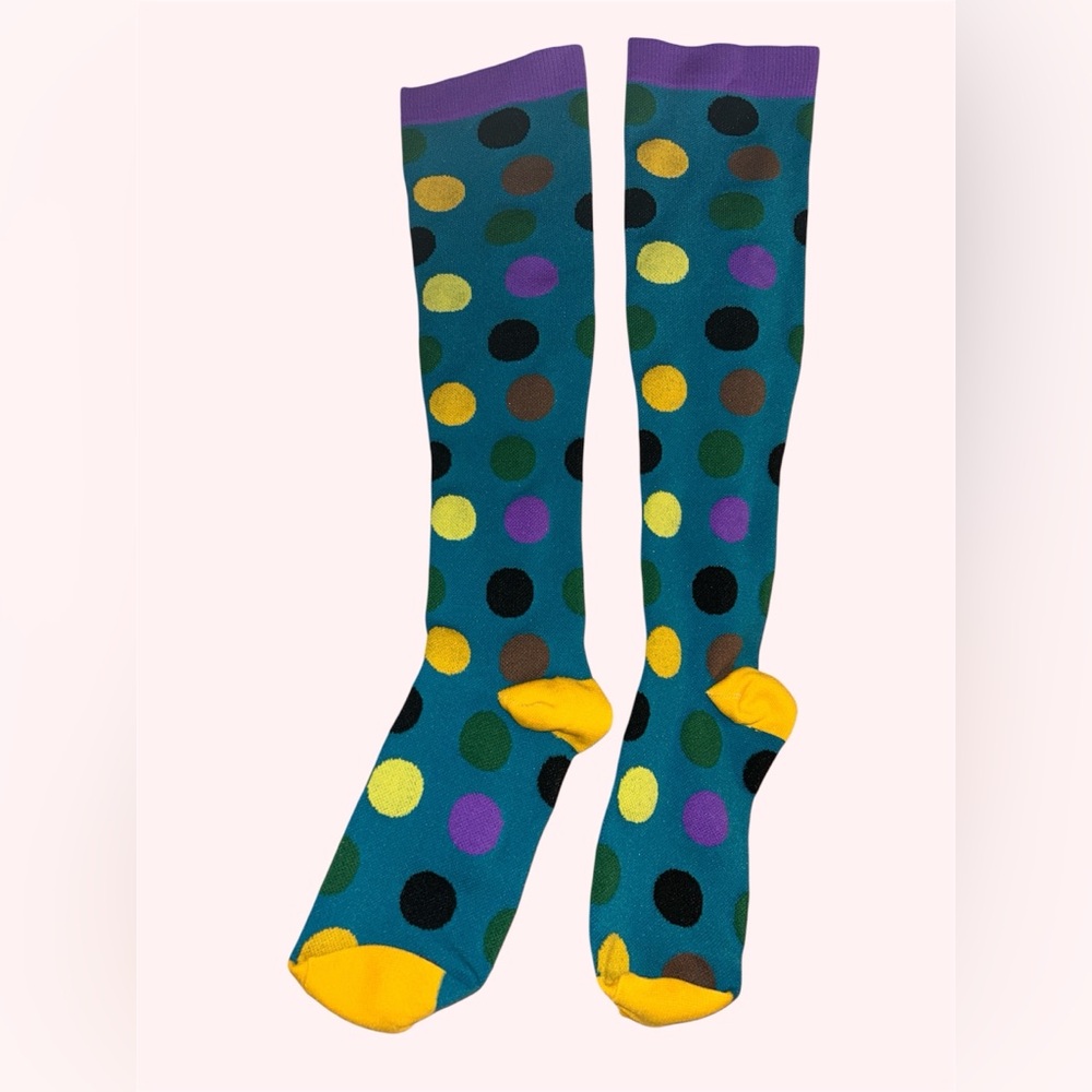 🍪 Polka Dot Compression Socks